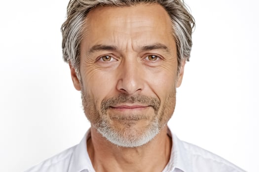 Portrait of a confident mature man photo