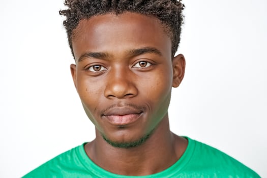 Young African American Male Portrait photo