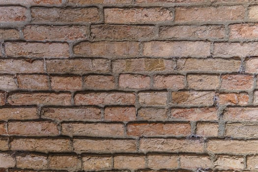 Brick back. Old red brick wall photo