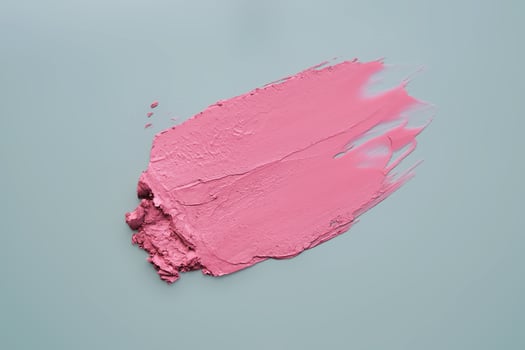 The texture of a long-lasting, rich lipstick. photo