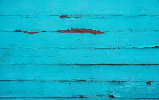 Old blue boards. Vintage blue background from old boards. Wood texture for design. photo