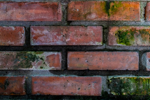 Vintage brick texture. Old brick wall background. photo