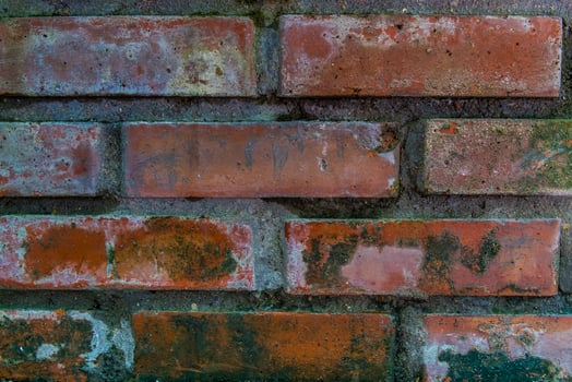 Vintage brick texture. Old brick wall background. photo