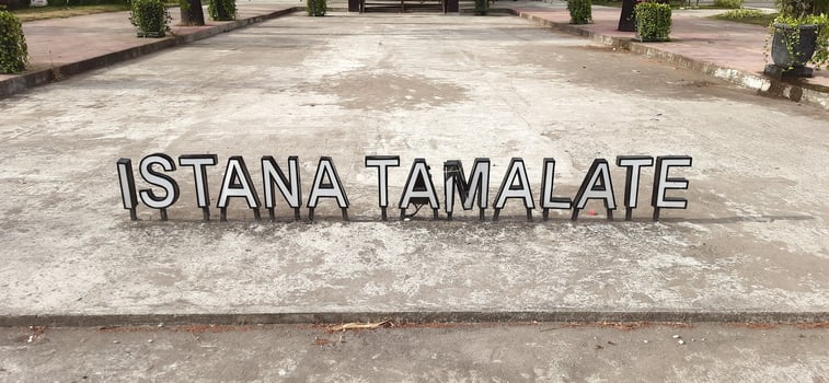 The Balla Lompoa Museum is the palace and center of government of the Gowa kingdom. South Sulawesi, Indonesia - August 7 2024 photo