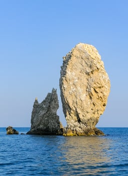 Elken-Kaya Rocks or Ship Rocks, Opuk Nature Reserve, Krimea photo