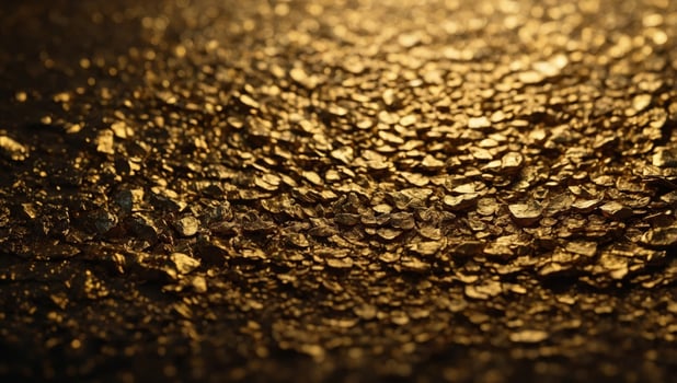 Gold background or texture and gradients shadow. photo