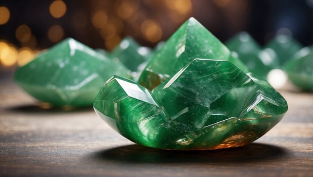 Polished Aventurine A Dazzling Addition to Luxury Decor and Jewelry Design. photo