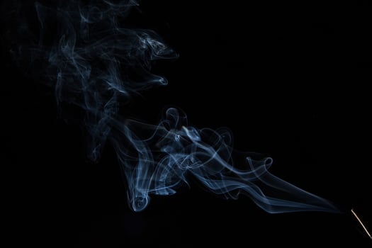Embracing the Elegance of Smoke Capturing the Ethereal Beauty in Motion photo