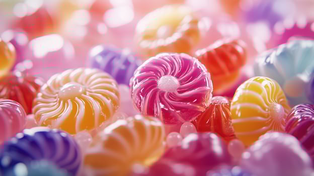 sweet jelly candy. sweet mix of sweet jelly photo