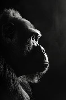 portrait studio photograph of endangered species photo