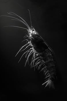 portrait studio photograph of krill photo