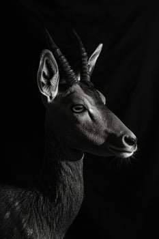 portrait studio photograph of ungulates photo
