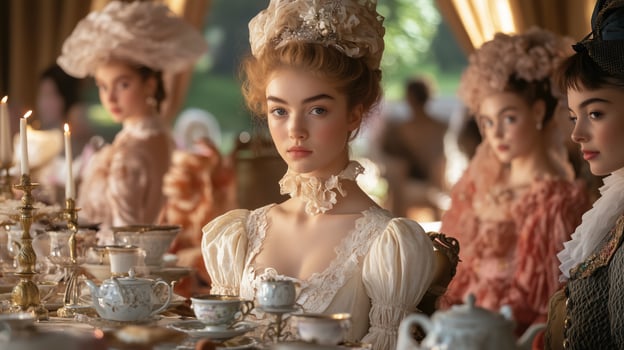 Bridgerton tea party photo