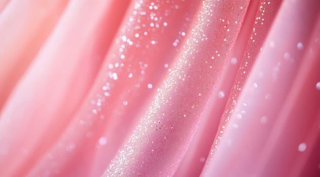 This soft pink fabric with sparkling glitter is perfect for creating enchanting backgrounds that captivate anyone photo