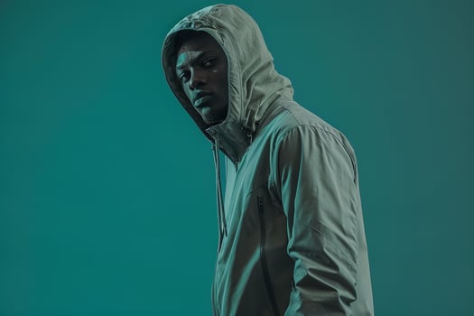 Softshell Jacket male dress withSeafoam Green lifestyle Males portrait Fashion male background photo