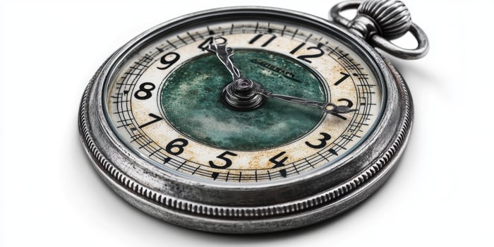 Vintage pocket watch showing passing of time photo