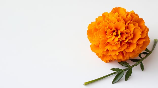 Vibrant Orange Marigold - Bold and Enchanting Photography photo