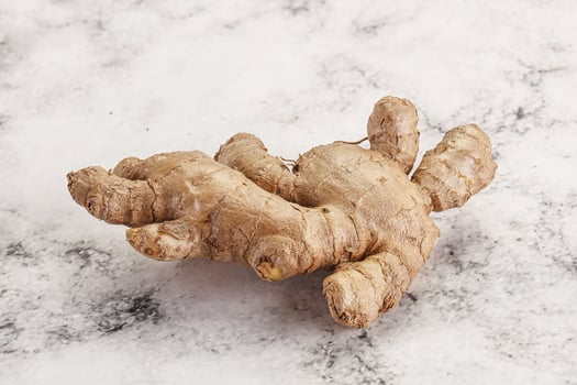 Ginger root for cooking and medicine photo
