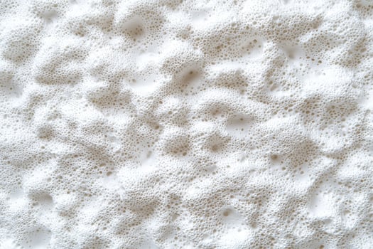 The styrofoam texture background features a pattern of tiny, interconnected foam beads with a subtle grainy surface photo