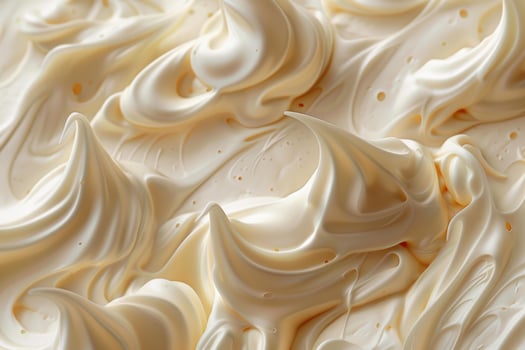 Highquality image of smooth and creamy swirls in a soft beige palette, perfect for backgrounds photo