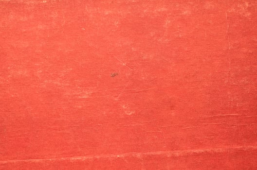 A red cloth with a hole in it photo