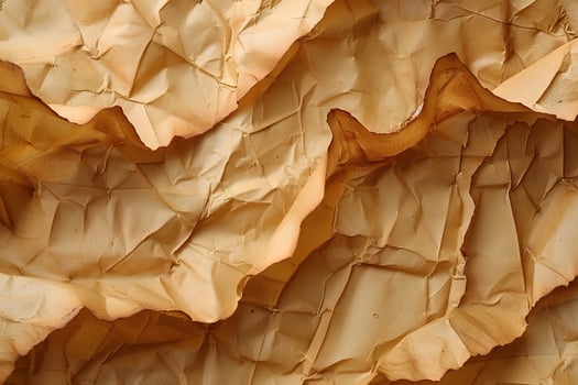 Abstract Crumpled Paper Texture for Background, Wallpaper, or Print Design photo