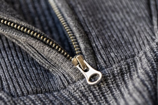 wool knitted sweater, close-up of woolen fabric photo