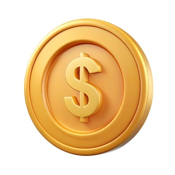 golden dollar sign photo