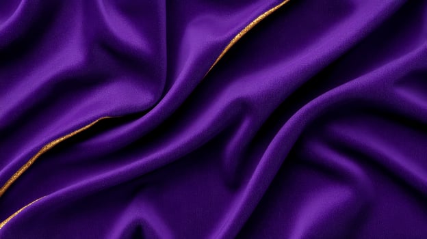 Rich deep purple velvet texture with gold detailing Kwanzaa luxurious and cultural warmth royal festive feel perfect for seasonal designs photo