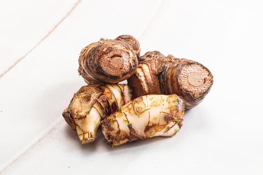 Natural organic raw ginger root photo