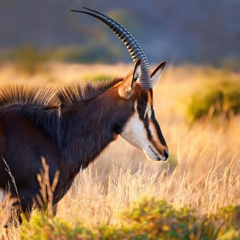 Majestic Antelope Portrait photo