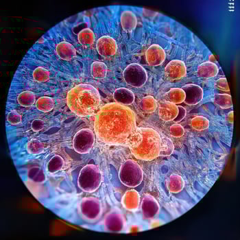 Microscopic World A Glimpse into the Intricate Beauty of Life photo