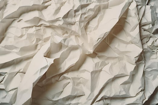Crumbled White Paper Background photo