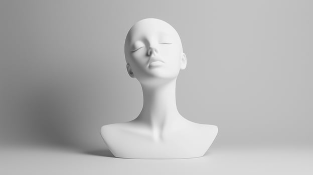 Modern White Jewelry Stand photo