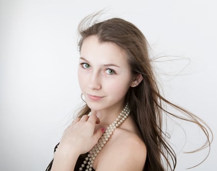 portrait of a girl photo