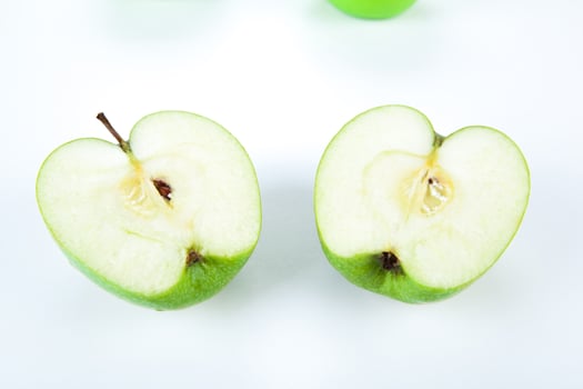 close-up of an apple green 1 photo