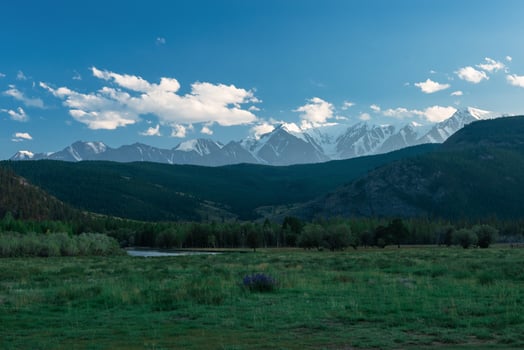 Kurai steppe and North-Chui ridge photo