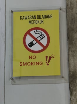 no smoking poster sign and symbol. awareness illustration. photo