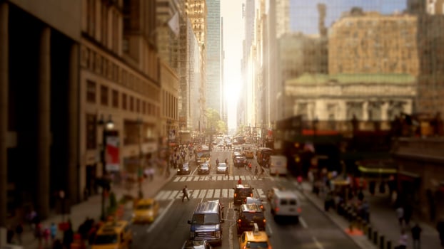 NEW YORK CITY Traffic in Times Square photo