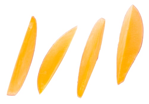 Mango fruit isolated on a white background photo