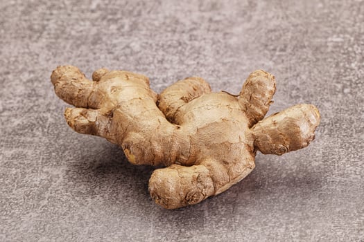 Ginger root for cooking and medicine photo