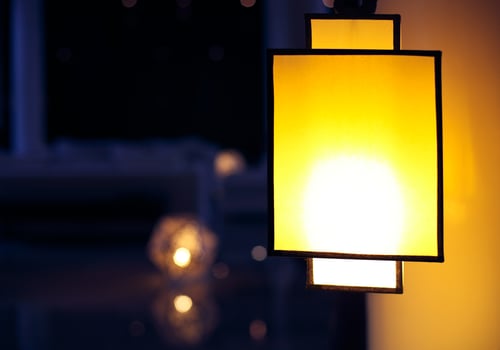 Beautiful retro luxury interior lighting lamp decor photo