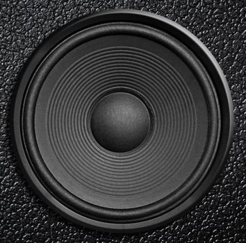 Audio speaker background photo