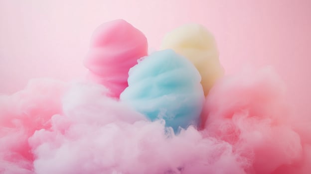 Colorful pastel candy photo