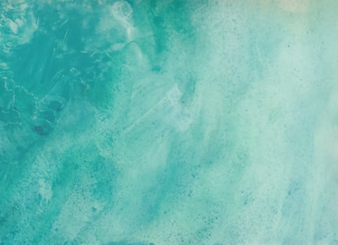Abstract Green Sea Watercolor Texture photo