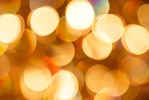 Christmas holiday lights bokeh background photo