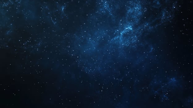 A serene night sky filled with stars and cosmic elements photo