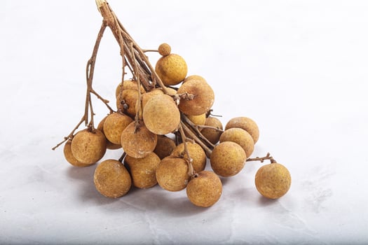Ripe sweet tropical Longan fruit photo
