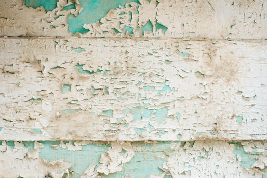Blue, turquoise, white old wooden plank background. stripes photo