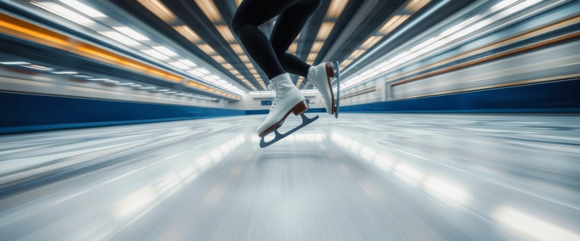 Speed Skating on Ice photo